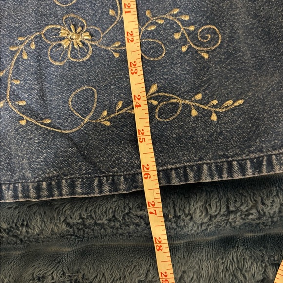 Premier International Denim Top with Embroidery - Picture 4 of 7